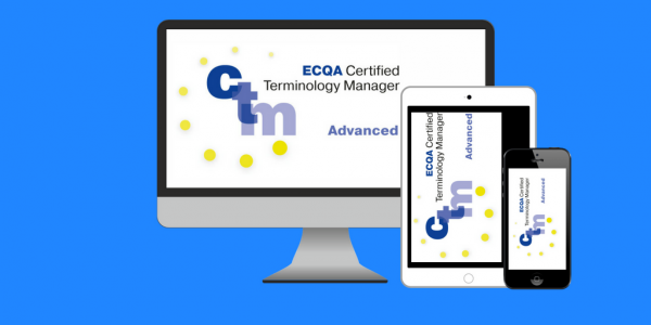logo of the ECQA Certified Terminology Manager - advanced level